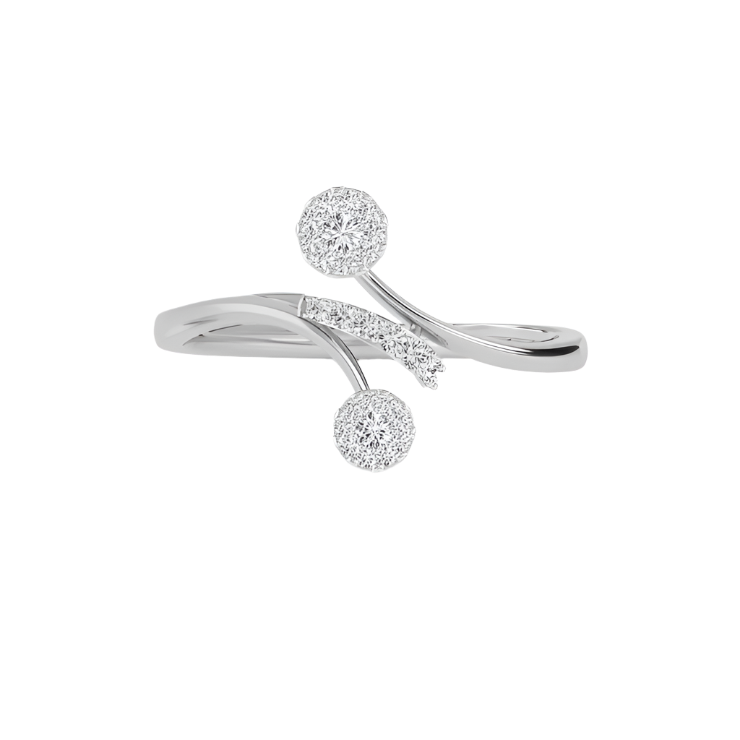 Radiant Halo Diamond Ring